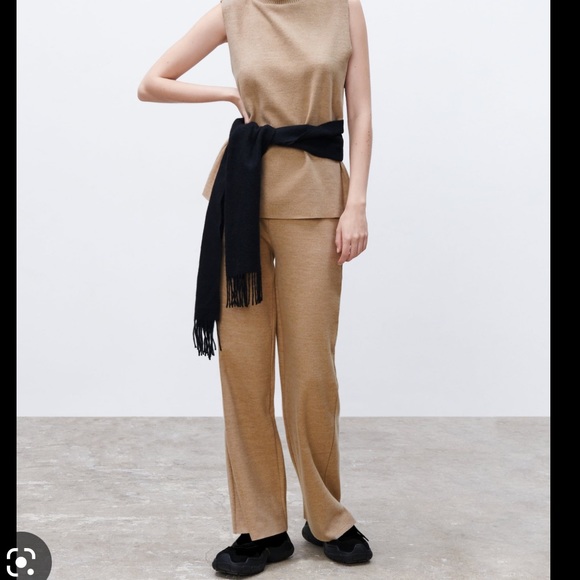 Zara soft pant trousers L - Picture 1 of 6